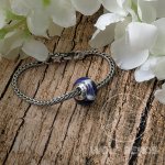 (image for) Lilac Dreams Alumilite Rondelle Bead