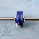 (image for) Stormy Seascape Alumilite Barrel Bead